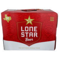 BROOKSHIRE'S Lone Star Beer, Original - 30 Count