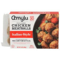 MEATBALLS BY AMYLU Seasoned Chicken Italian-Style Meatball - 10 Ounce
