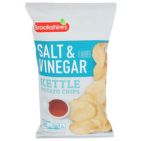 Brookshire's Salt & Vinegar Kettle Potato Chips - 8.5 Ounce