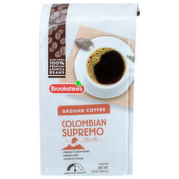 Brookshire's Colombian Supremo Ground Coffee - 12 Ounce