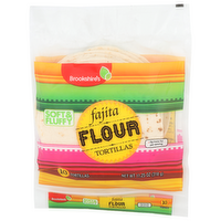 Brookshire's Soft & Fluffy Fajita Flour Tortillas - 1.125 Ounce - 10 Count