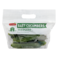 Brookshire's Seedless Baby Cucumbers - 16 Ounce