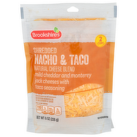 Brookshire's Natural Cheese Blend Nacho & Taco Shredded - 8 Ounce