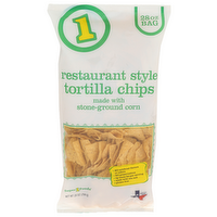 Super 1 Foods Restaurant Style Tortilla Chips - 28 Ounce