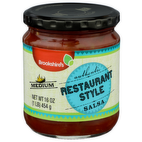 Brookshire's Medium Restaurant Style Authentic Salsa - 16 Ounce