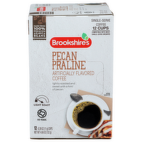 Brookshire's Pecan Praline Light Roast Coffee - 0.388 Ounce - 12 Count