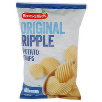 Brookshire's Original Ripple Potato Chips - 10 Ounce