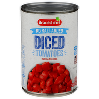 Brookshire's No Salted Added In Tomato Juice Diced Tomatoes - 14.5 Ounce