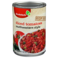 Brookshire's Southwestern Style Diced Tomatoes - 14.5 Ounce