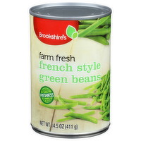 Brookshire's Farm Fresh French Style Green Beans - 14.5 Ounce