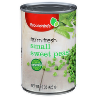 Brookshire's Farm Fresh Small Sweet Peas - 15 Ounce