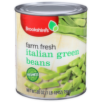 Brookshire's Farm Fresh Italian Green Beans - 28 Ounce