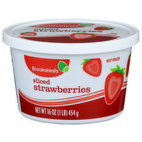 Brookshire's Sliced Strawberries - 16 Ounce