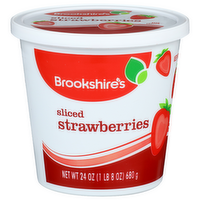 Brookshire's Sliced Strawberries - 24 Ounce