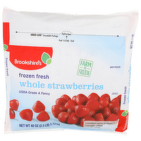 Brookshire's Frozen Fresh Whole Strawberries - 40 Ounce