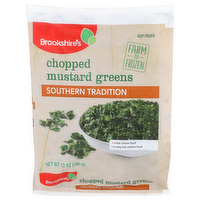 Brookshire's Southern Tradition Chopped Mustard Greens - 12 Ounce