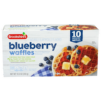 Brookshire's Blueberry Waffles - 1.23 Ounce - 10 Count