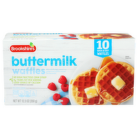 Brookshire's Buttermilk Waffles - 1.23 Ounce - 10 Count