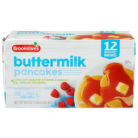 Brookshire's Buttermilk Pancakes - 1.375 Ounce - 12 Count