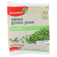 Brookshire's Classic Sweet Green Peas - 12 Ounce