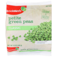 Brookshire's Classic Petite Green Peas - 12 Ounce