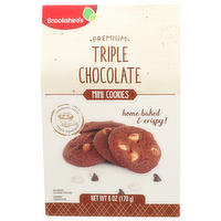 Brookshire's Triple Chocolate Mini Cookies - 6 Ounce