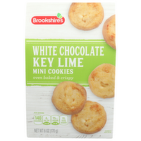 Brookshire's White Chocolate Key Lime Mini Cookies - 6 Ounce