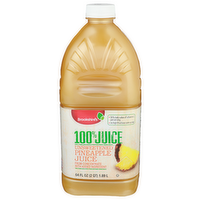 Brookshire's Pineapple Juice Unsweetened - 64 Fluid Ounce
