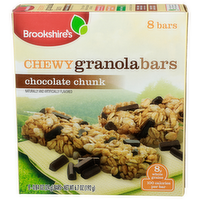 Brookshire's Chocolate Chunk Chewy Granola Bars - 0.838 Ounce - 8 Count
