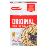 Brookshire's Original Instant Oatmeal - 0.988 Ounce - 12 Count