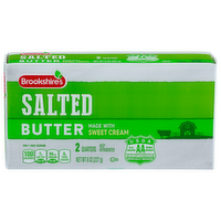 Brookshire's Salted Butter - 4 Ounce - 2 Count