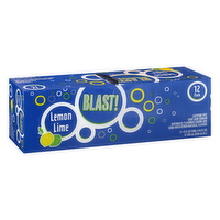 Brookshire's BLAST! Lemon Lime Soda - 12 Count