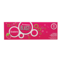 Brookshire's BLAST! Strawberry Soda - 12 Count