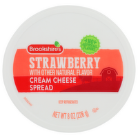 Brookshire's Cream Cheese Spread Strawberry - 8 Ounce