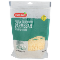 Brookshire's Natural Cheese Parmesan Finely Shredded - 6 Ounce
