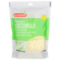 Brookshire's Natural Cheese Mozzarella Shredded - 8 Ounce