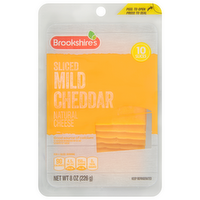 Brookshire's Sliced Mild Cheddar Cheese - 8 Ounce
