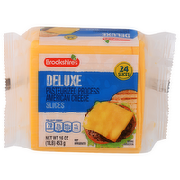 Brookshire's American Cheese Deluxe Slices - 0.667 Ounce - 24 Count