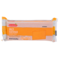 Brookshire's Natural Cheese Mild Cheddar - 8 Ounce