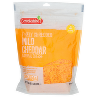 Brookshire's Cheese Mild Cheddar Finely Shredded - 16 Ounce