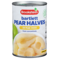 Brookshire's Bartlett Pear Halves In Juice - 15 Ounce