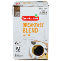 Brookshire's Breakfast Blend Light Roast Coffee - 0.423 Ounce - 12 Count