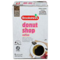Brookshire's Light Roast Donut Shop Coffee - 0.423 Ounce - 12 Count