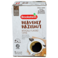 Brookshire's Heavenly Hazelnut Light Roast Coffee - 0.423 Ounce - 12 Count