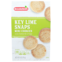 Brookshire's Key Lime Snaps Mini Cookies - 6 Ounce