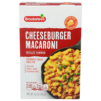 Brookshire's Cheeseburger Macaroni Macaroni & Cheese Sauce Mix Skillet Dinner & Cheese - 5.8 Ounce
