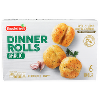 Brookshire's Garlic Dinner Rolls - 1.333 Ounce - 6 Count