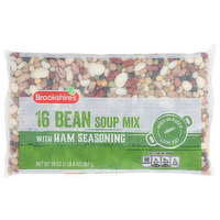 Brookshire's 16 Bean Soup Mix With Ham Seasoning - 20 Ounce