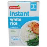 Brookshire's Long Grain Rice Instant White - 14 Ounce