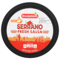 Brookshire's Serrano Fresh Salsa - 16 Ounce